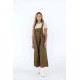 Women Fashion Casual Retro Ripped Loose Wide Leg Denim Jumpsuits