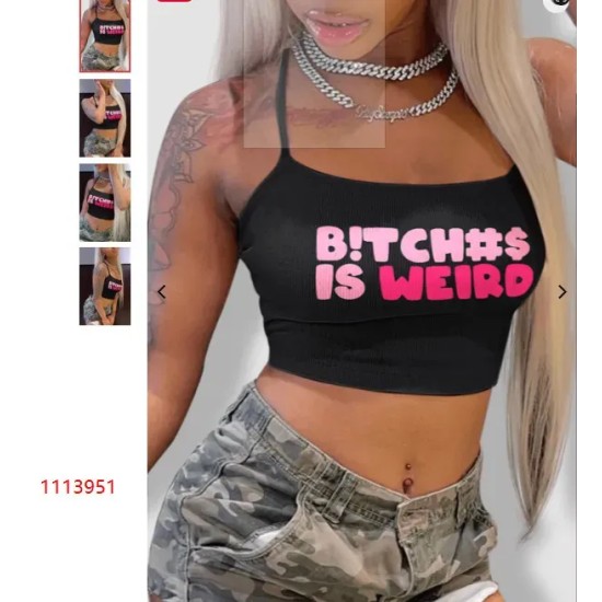 Women Simple Letter Slogan Print Short Sleeve Crop T-Shirt