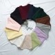 Women Fashion Solid Color V-Neck Sleeveless Knitwear