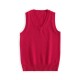 Women Fashion Solid Color V-Neck Sleeveless Knitwear