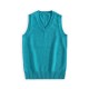 Women Fashion Solid Color V-Neck Sleeveless Knitwear