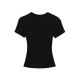 Women Simple Solid Color Short Sleeve T-Shirt