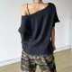 Summer Women Street Fashion Letter Print Short Sleeve T-Shirt