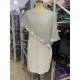 Women Fashion Irregular Plus Size Sequins Stitching Short-Sleeve Slim Fit Dress