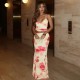 Women Fashion Sexy Printed V-Neck Camisole Slim-Fit Skirt Two-Piece Set