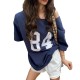 Women Casual Loose Digital Print T-Shirt