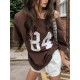 Women Casual Loose Digital Print T-Shirt