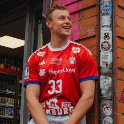 ADIDAS HSV HAMBURG TRIKOT HOME 25/26 KIDS