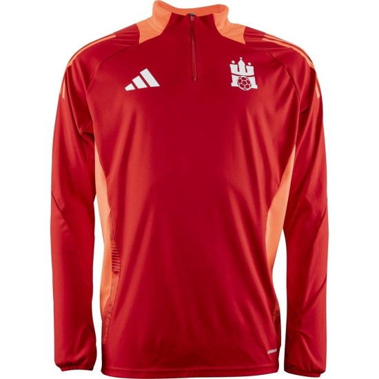 ADIDAS HAMBURG HANDBALL HALF ZIP SWEATSHIRT