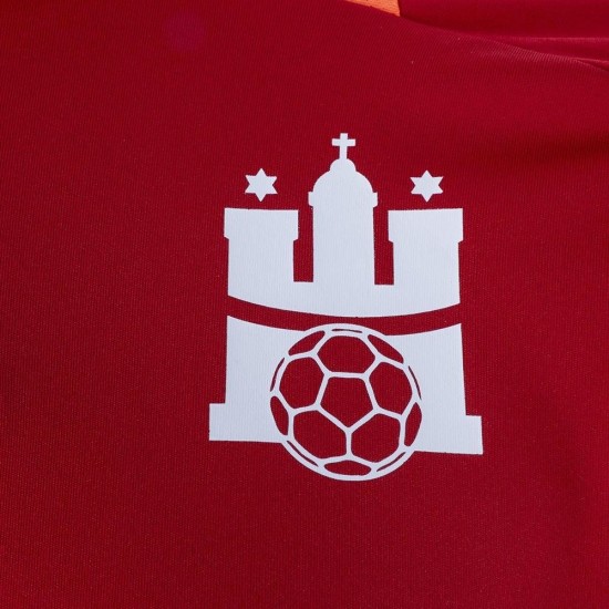 ADIDAS HAMBURG HANDBALL HALF ZIP SWEATSHIRT