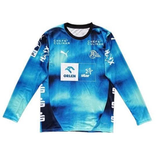 THW KIEL 25‑26 GK JERSEY HOME JR PUMA NAVY
