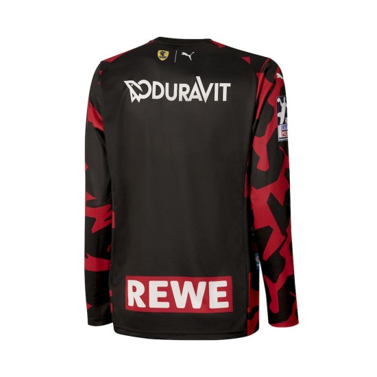 Löwen Torhütertrikot 22/23 (rot-schwarz) Kinder