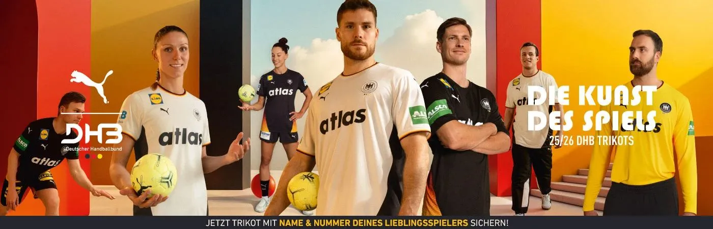 OFFIZIELLES PUMA X DHB TRIKOT NATIONALMANNSCHAFTEN