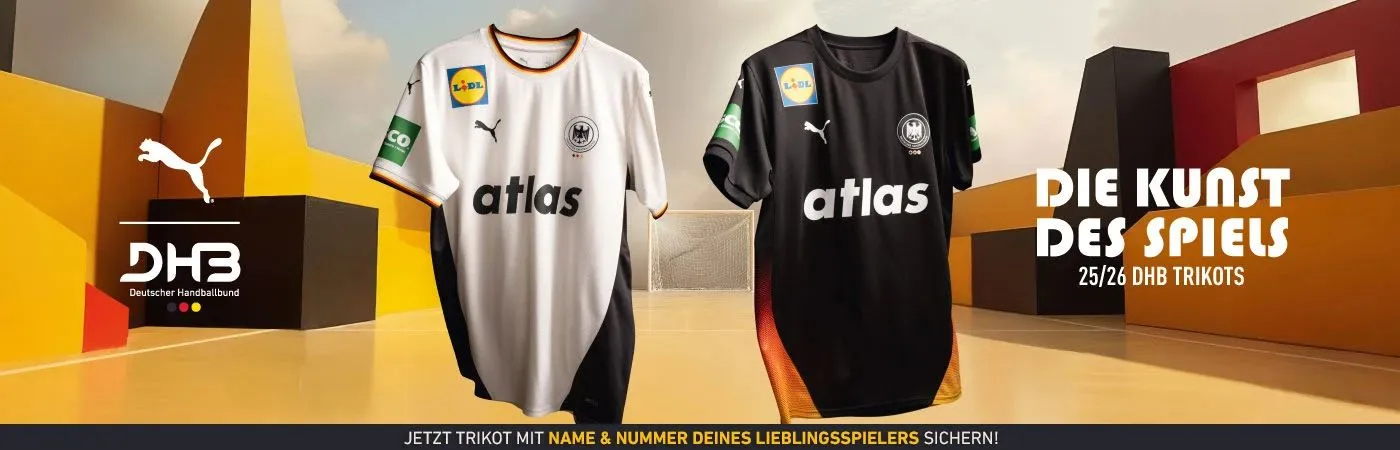 OFFIZIELLES PUMA X DHB TRIKOT NATIONALMANNSCHAFTEN